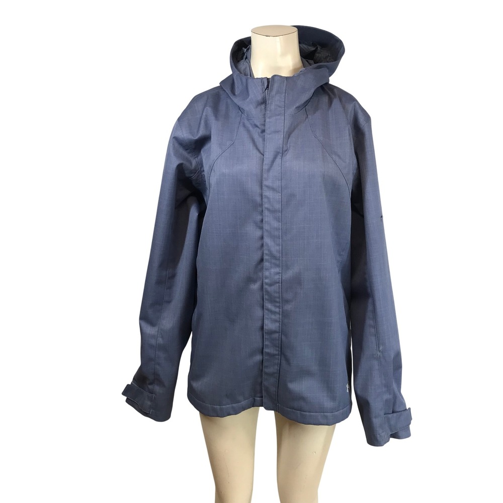Under‎ Armour Storm ColdGear Infrared Hooded Jacket Blue Grey Mens XL Fitted